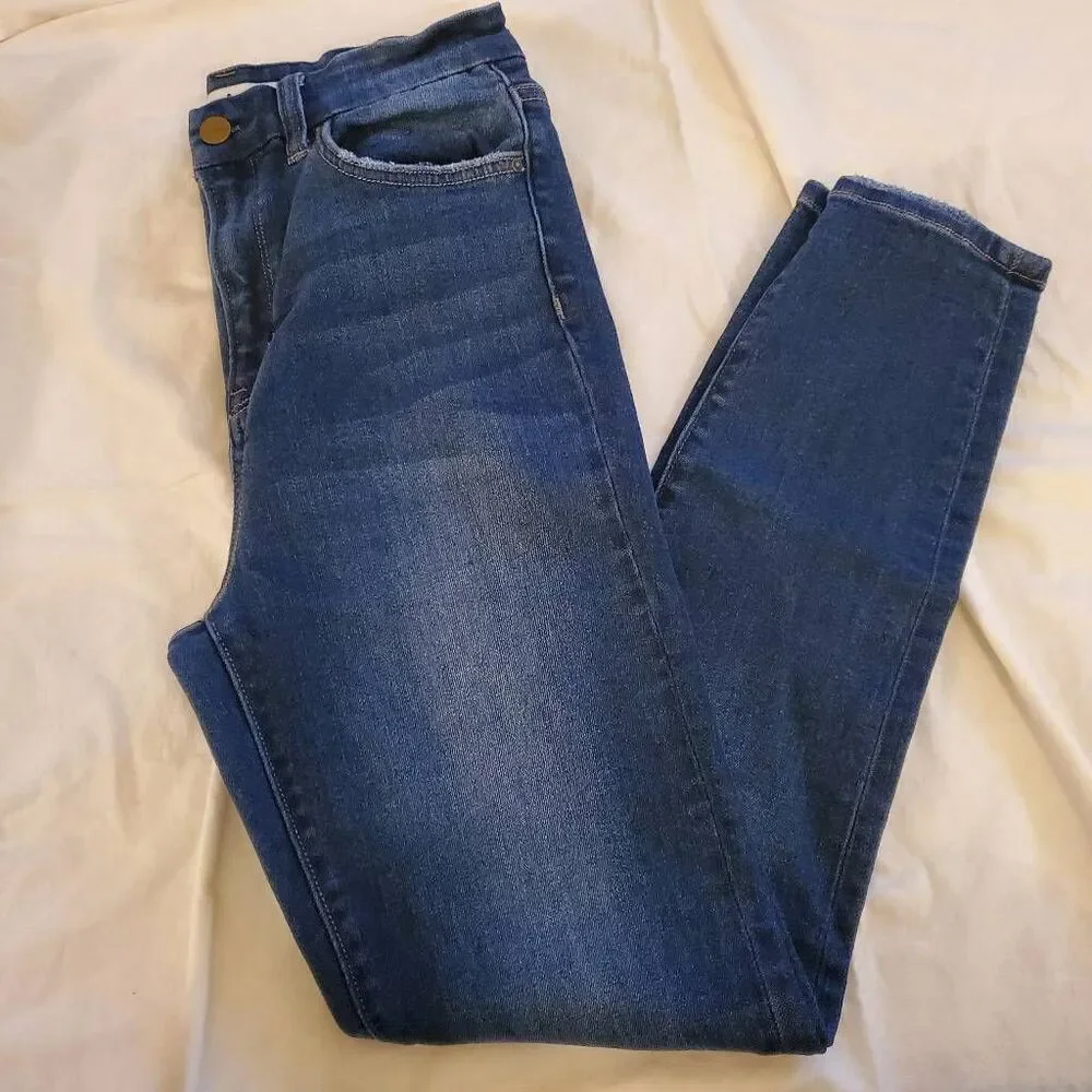 EUC Mica Los Angeles highrise ankle skinny jeans Size 28